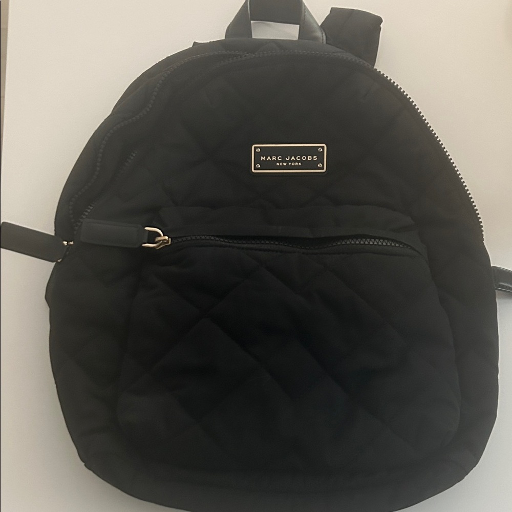 Marc Jacobs Quilted Black Backpack